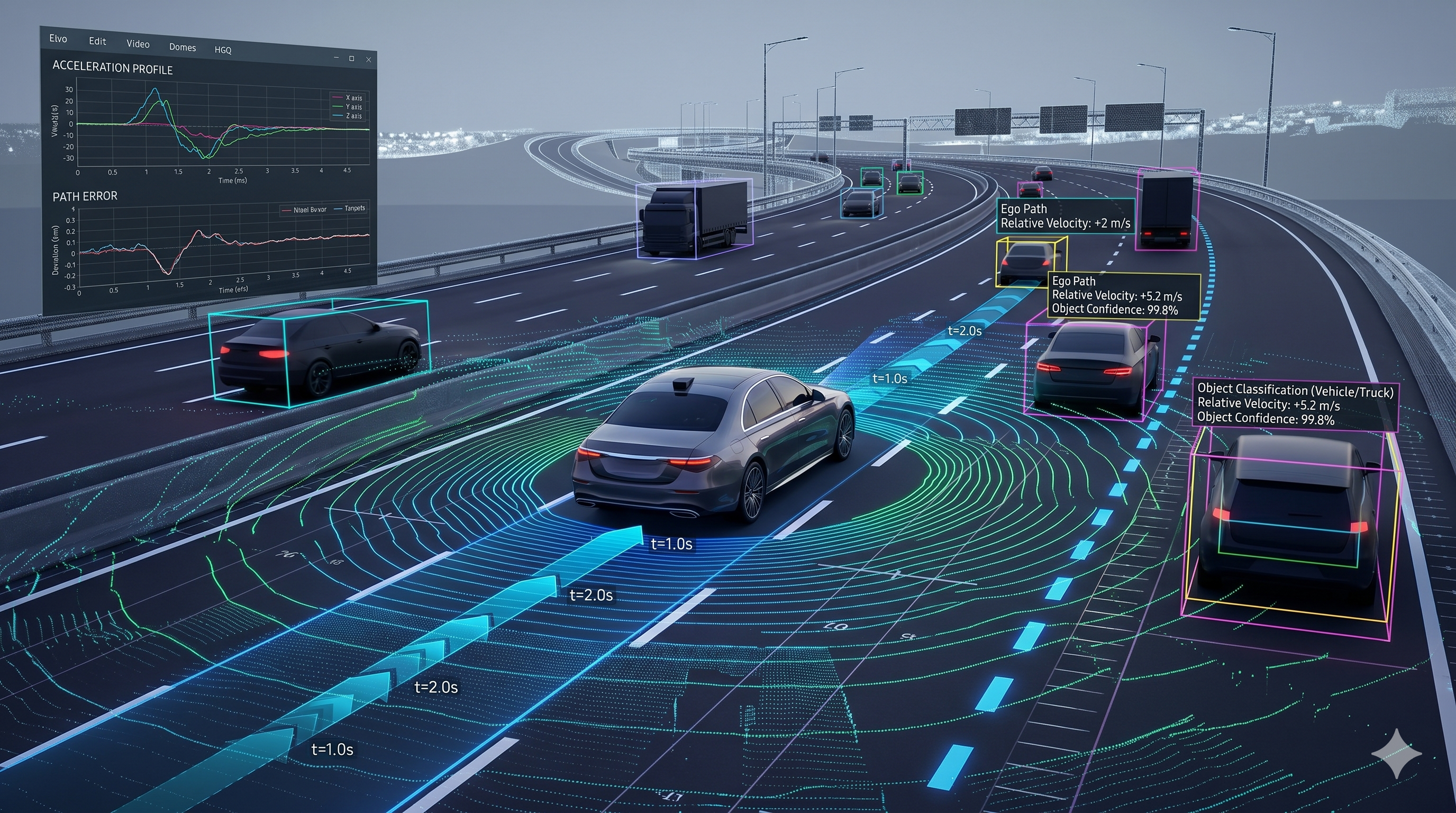 Virtual ADAS validation environment
